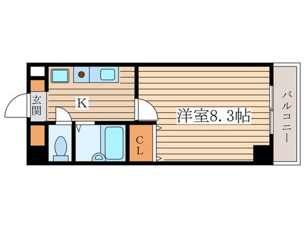 びぃⅤ堀田の物件間取画像